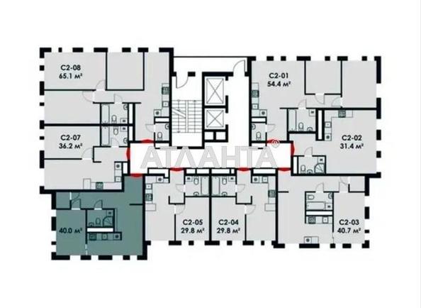 1-room apartment apartment by the address st. Odesskoe shosse (area 40 m²) - Atlanta.ua - photo 17