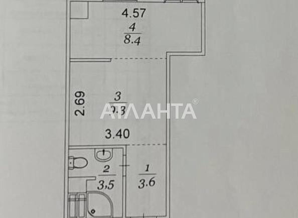 2-кімнатна квартира за адресою вул. Дмитра Луценка (площа 44 м²) - Atlanta.ua - фото 10