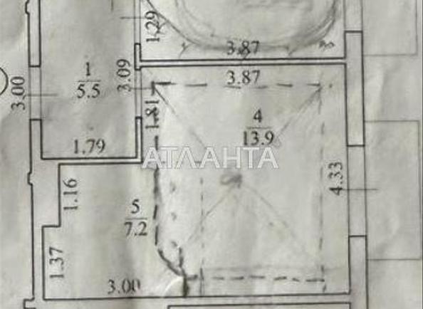 1-кімнатна квартира за адресою вул. Дмитра Луценка (площа 44 м²) - Atlanta.ua - фото 15