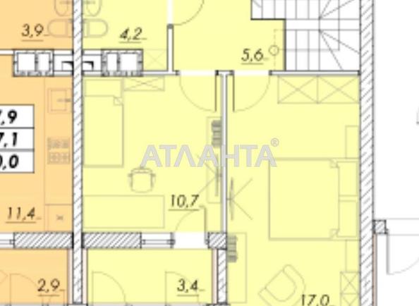 3-комнатная квартира по адресу ул. Прохоровская (площадь 84,7 м²) - Atlanta.ua - фото 2