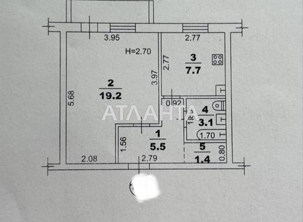 1-room apartment apartment by the address st. Levitana (area 37,8 m²) - Atlanta.ua - photo 16