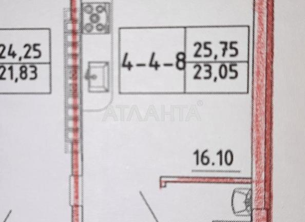 1-room apartment apartment by the address st. Bocharova gen (area 24 m²) - Atlanta.ua - photo 9