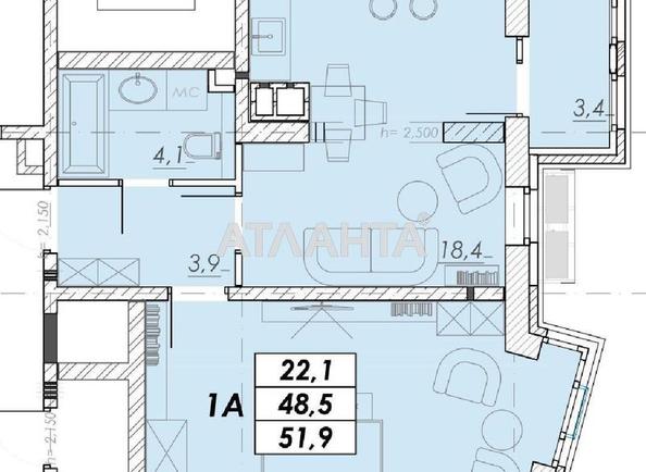 1-комнатная квартира по адресу ул. Прохоровская (площадь 16 м²) - Atlanta.ua