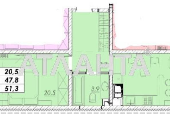 1-кімнатна квартира за адресою вул. Прохорівська (площа 51,3 м²) - Atlanta.ua - фото 4