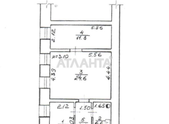 2-rooms apartment apartment by the address st. Bunina Rozy Lyuksemburg (area 57,6 m²) - Atlanta.ua - photo 4