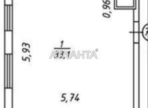 Комерційна нерухомість за адресою Небесної сотні пр. (площа 33 м²) - Atlanta.ua - фото 5