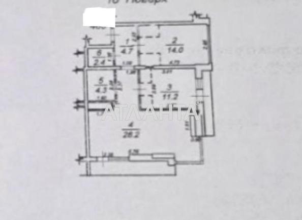 2-комнатная квартира по адресу Французский бул. (площадь 68 м²) - Atlanta.ua - фото 13