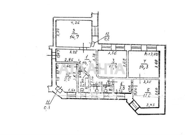 Многокомнатная квартира по адресу ул. Успенская (площадь 86,7 м²) - Atlanta.ua - фото 4