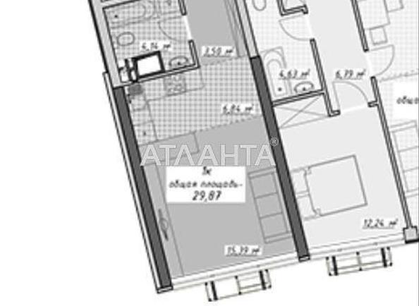 1-room apartment apartment by the address st. Kurortnyy per (area 30 m²) - Atlanta.ua - photo 9