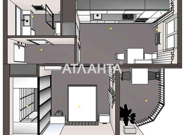 1-room apartment apartment by the address st. Krasnova (area 40,5 m²) - Atlanta.ua - photo 4