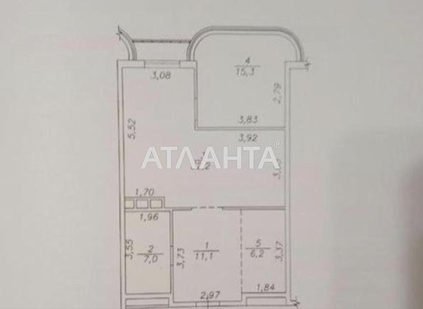 1-room apartment apartment by the address st. Berezovaya (area 72 m²) - Atlanta.ua - photo 8