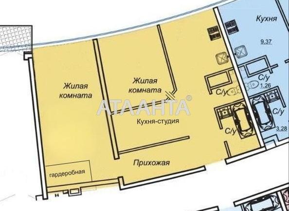 2-кімнатна квартира за адресою вул. Генуезька (площа 67 м²) - Atlanta.ua - фото 17