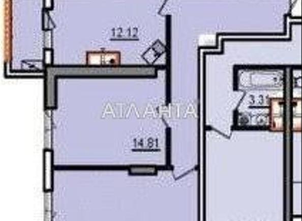 2-rooms apartment apartment by the address st. Dacha Kovalevskogo Amundsena (area 68 m²) - Atlanta.ua - photo 11