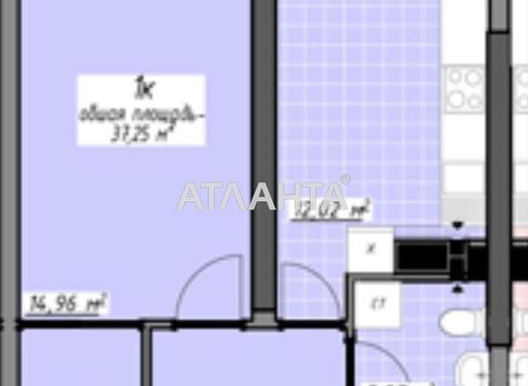 1-кімнатна квартира за адресою Глушко ак. Пр. (площа 37,3 м²) - Atlanta.ua - фото 6