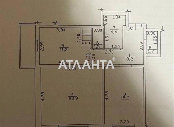 2-rooms apartment apartment by the address st. Genuezskaya (area 67,5 m²) - Atlanta.ua - photo 13