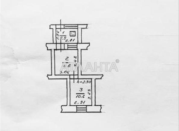 2-комнатная квартира по адресу Матросский спуск (площадь 28,1 м²) - Atlanta.ua - фото 10