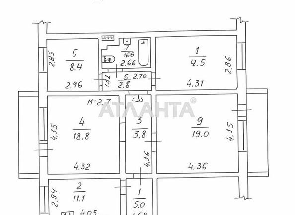 4+-rooms apartment apartment by the address st. Petrova gen (area 93 m²) - Atlanta.ua - photo 16