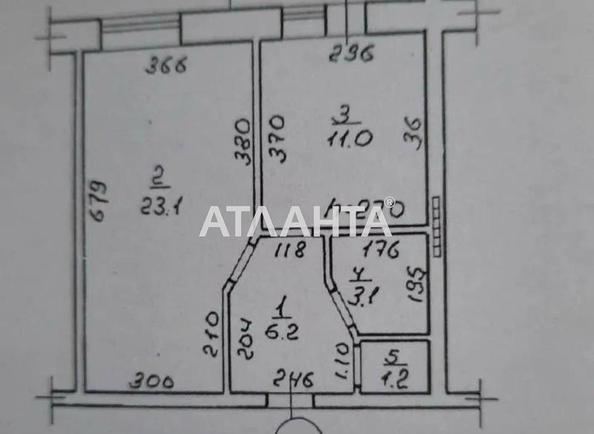 1-кімнатна квартира за адресою вул. Цвєтаєва ген. (площа 45,9 м²) - Atlanta.ua - imageAlt 12