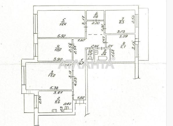 4+-rooms apartment apartment by the address st. Varnenskaya (area 97 m²) - Atlanta.ua - photo 3