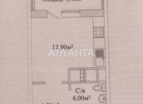 1-кімнатна квартира за адресою вул. Варненська (площа 30 м²) - Atlanta.ua - фото 7