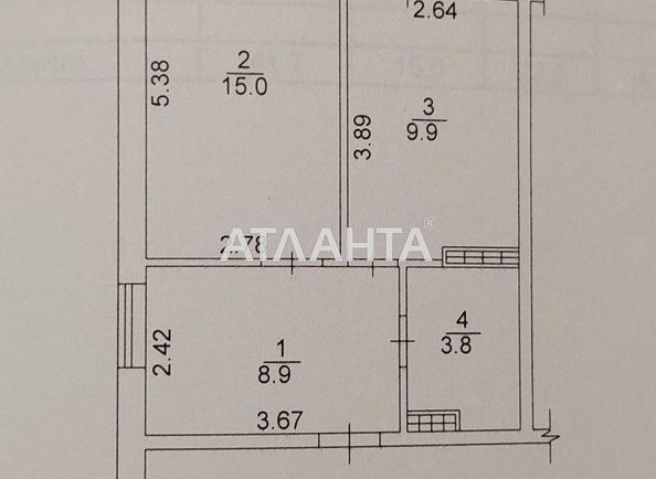 1-room apartment apartment by the address st. Lesnaya (area 42 m²) - Atlanta.ua - фото 25