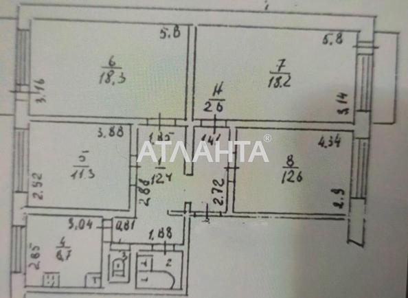 Многокомнатная квартира по адресу ул. Заболотного ак. (площадь 88 м²) - Atlanta.ua - фото 9