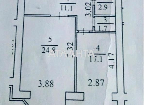1-кімнатна квартира за адресою вул. Ломоносова (площа 57,6 м²) - Atlanta.ua - фото 19