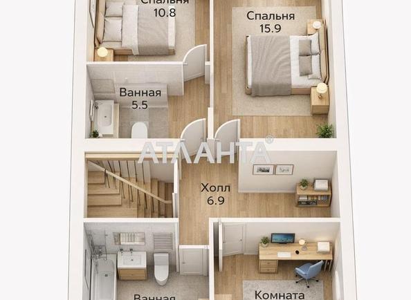 3-кімнатна квартира за адресою вул. Дача Ковалевського (площа 59,9 м²) - Atlanta.ua - фото 14