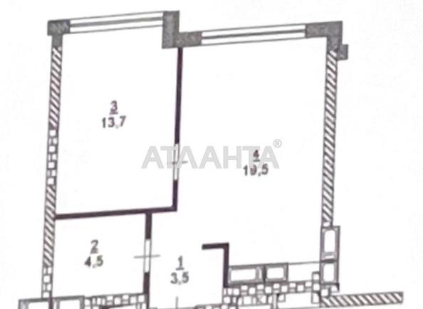 1-комнатная квартира по адресу ул. Филатова ак. (площадь 43 м²) - Atlanta.ua - фото 8