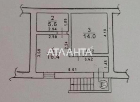 1-кімнатна квартира за адресою 7-ма вулиця (площа 36,6 м²) - Atlanta.ua - фото 7