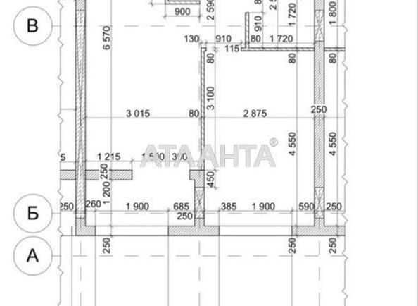 1-room apartment apartment by the address st. Roksolyani (area 43,1 m²) - Atlanta.ua - photo 12