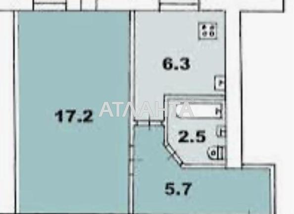 1-кімнатна квартира за адресою вул. Петрова ген. (площа 33 м²) - Atlanta.ua - фото 5