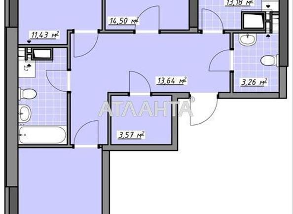 3-кімнатна квартира за адресою Глушко ак. Пр. (площа 85 м²) - фото 2 3-кімнатна квартира за адресою Глушко ак. Пр. (площа 85 м²) - Atlanta.ua - фото 2