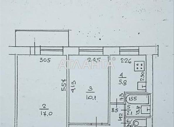 2-комнатная квартира по адресу ул. Королева ак. (площадь 44 м²) - Atlanta.ua - фото 11