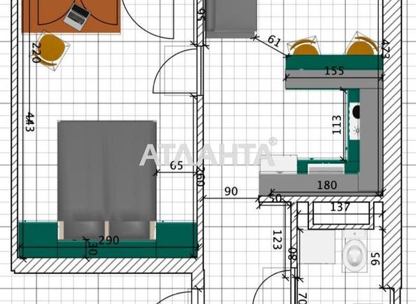 1-room apartment apartment by the address st. Kurortnyy per (area 38 m²) - Atlanta.ua - photo 16