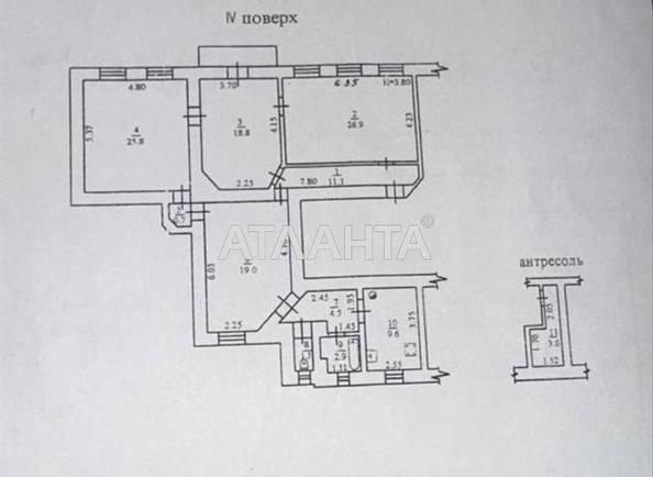 3-rooms apartment apartment by the address st. Sofievskaya Korolenko (area 126 m²) - Atlanta.ua - photo 17