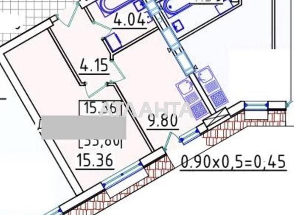 1-room apartment apartment by the address st. Lyustdorfskaya dor Chernomorskaya dor (area 33,8 m²) - Atlanta.ua - photo 5