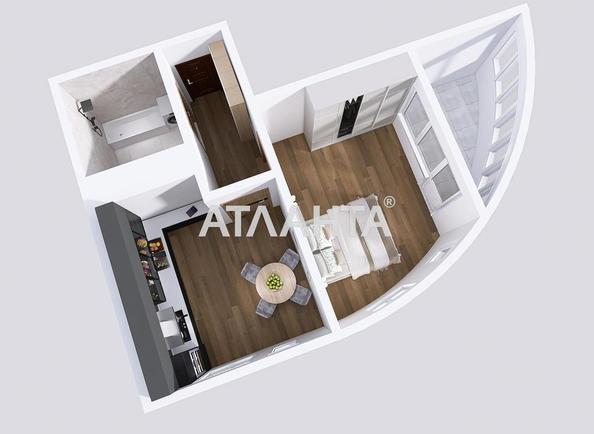 1-комнатная квартира по адресу Миколайчука И. Ул. (площадь 44,1 м²) - Atlanta.ua - фото 8