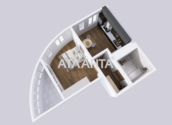 1-комнатная квартира по адресу Миколайчука И. Ул. (площадь 44,1 м²) - Atlanta.ua - фото 9