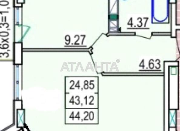 1-кімнатна квартира за адресою Люстдорфська дор. (площа 44,2 м²) - Atlanta.ua - фото 6