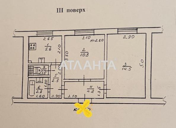 2-кімнатна квартира за адресою вул. Грецька (площа 41,4 м²) - Atlanta.ua - фото 15