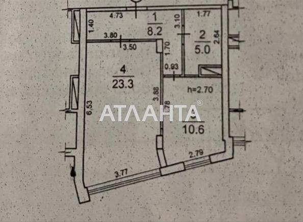 1-room apartment apartment by the address st. Srednyaya Osipenko (area 47,1 m²) - Atlanta.ua - photo 16