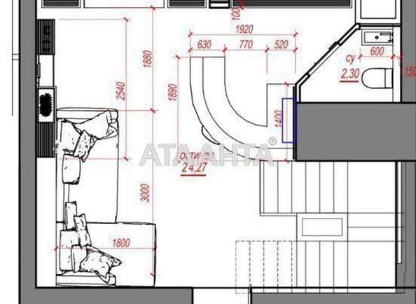 3-комнатная квартира по адресу ул. Леонтовича (площадь 140 м²) - Atlanta.ua - фото 22
