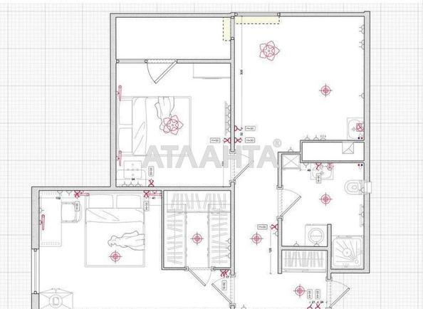 2-комнатная квартира по адресу ул. Краснова (площадь 53 м²) - Atlanta.ua - фото 2