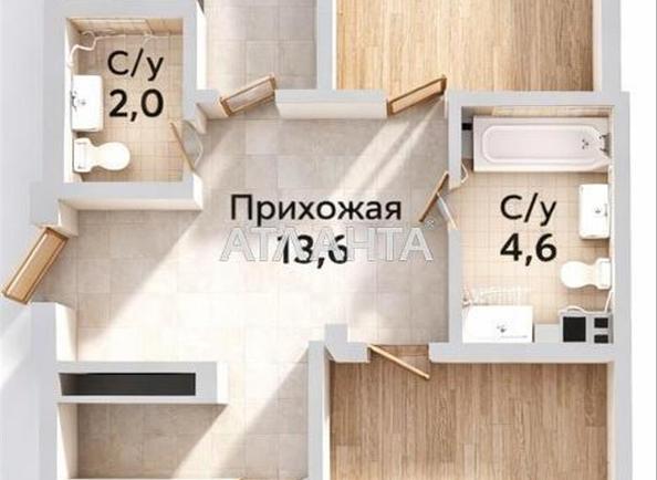 3-комнатная квартира по адресу ул. Пивоварная (площадь 91,2 м²) - Atlanta.ua - imageAlt 8