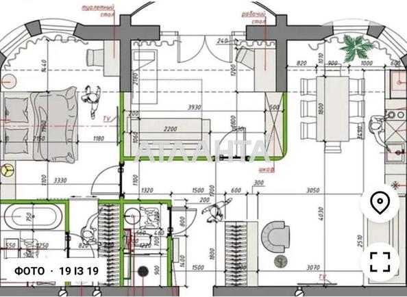 2-кімнатна квартира за адресою вул. Литвака Бориса (площа 77 м²) - Atlanta.ua - фото 13