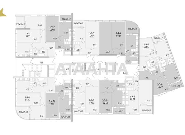 2-rooms apartment apartment by the address st. Krasnova (area 62,9 m²) - Atlanta.ua - photo 6