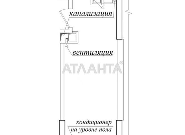 1-кімнатна квартира за адресою вул. Генуезька (площа 26,6 м²) - Atlanta.ua - фото 2