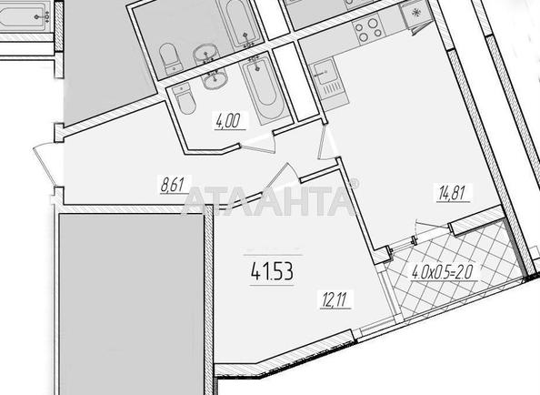 1-room apartment apartment by the address st. Krasnova (area 41,5 m²) - Atlanta.ua - photo 19