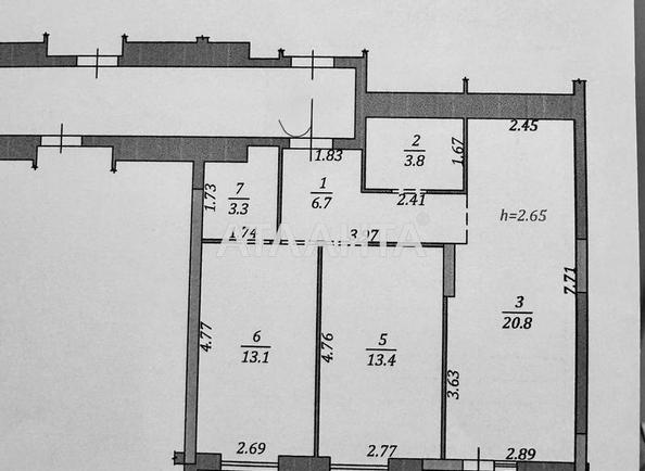 2-комнатная квартира по адресу ул. Зеленая (площадь 64,7 м²) - Atlanta.ua - фото 2